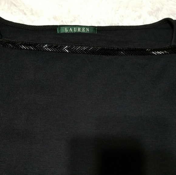 Ralph Lauren Women's Black Long Sleeve Blouse - Picture 4 of 5